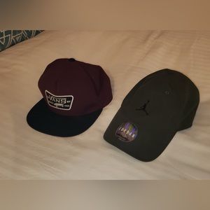 Vans and jordan cap/unisex